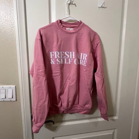 Fresh Air Self Care Sweatshirt - Picture 5 of 8